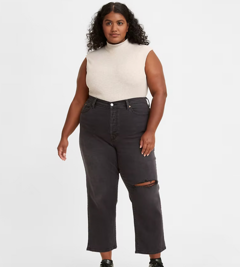 Wedgie Straight Jeans - Extended Sizing