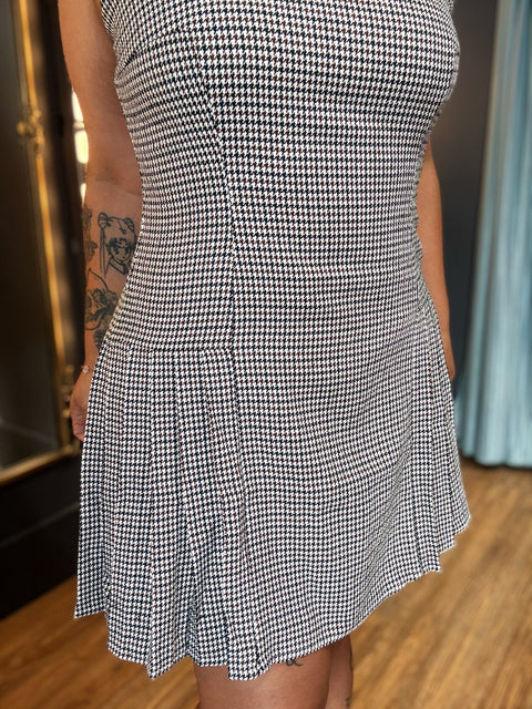 Sadie & Sage Honour Roll Pleated Mini Dress