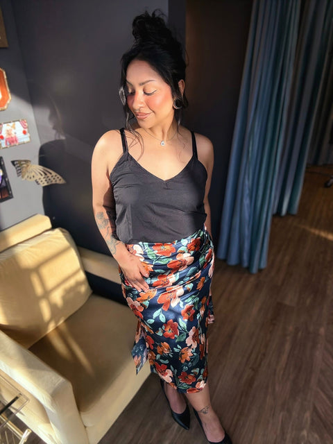 Sadie & Sage Style Icon Midi Skirt