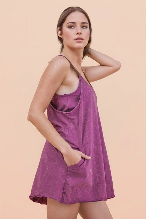 Sure Shot Mini Romper Dress - 4 Colours