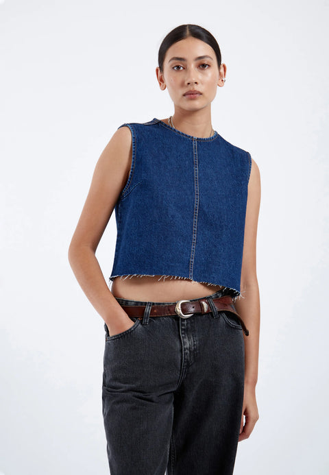 Dr. Denim Erin Top