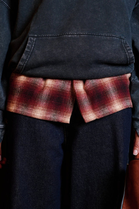 Kuwalla Keira Boyfriend Snap Hoodie