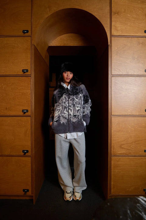 Kuwalla Printed Sherpa Fleece- 3 Colours