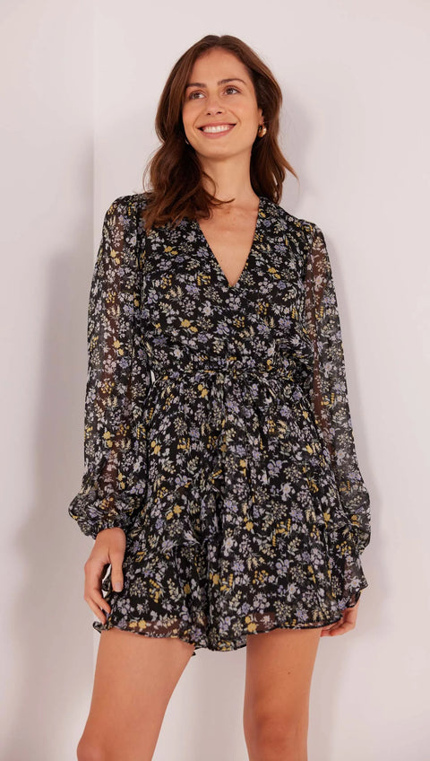 MINKPINK Taylee Long Sleeve Mini Dress