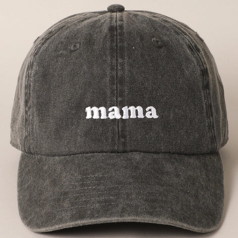 Mama Embroidered Baseball Cap