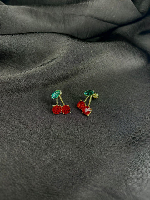 Ernest & Kelly Cherry Earrings