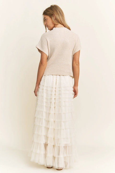 Modern Romance Tulle Maxi Skirt- 3 Colours