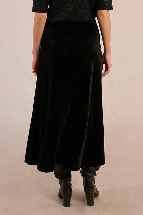 Molly Bracken Mylo Velvet Maxi Skirt