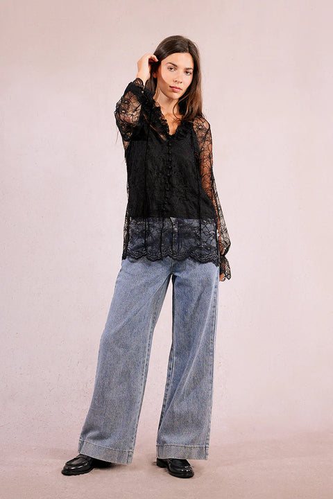 Molly Bracken Kinley Woven Blouse
