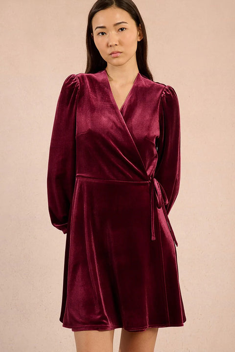 Molly Bracken Sophie Velvet Mini Dress