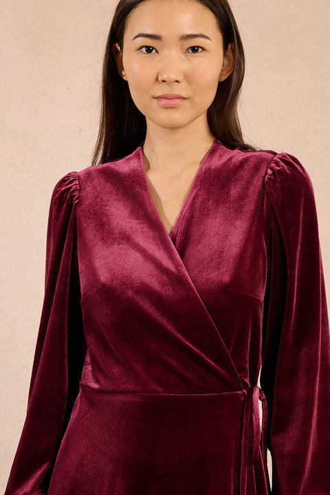 Molly Bracken Sophie Velvet Mini Dress