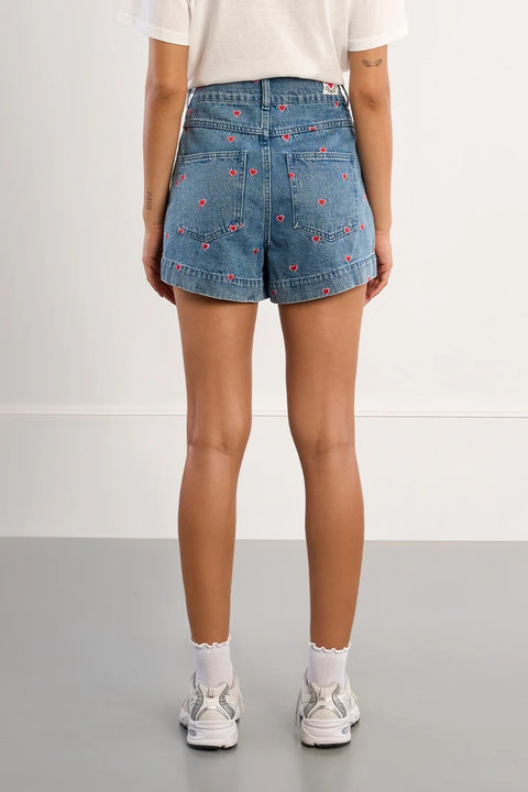 Molly Bracken Amore Embroidered Shorts