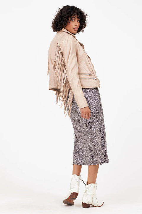 Mauritius Zoe RF Leather Jacket