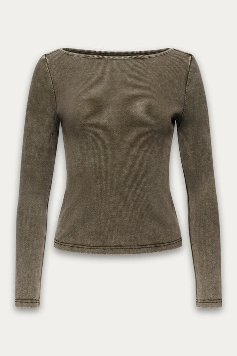 Kuwalla Harriet Boatneck Longsleeve- 2 Colours