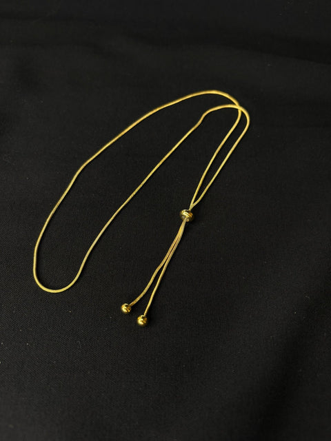 Ernest & Kelly Adjustable Bolo Necklace- 2 Colours