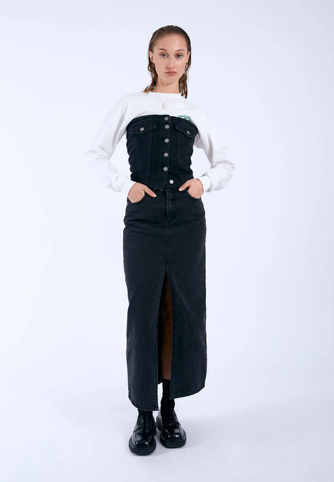 Dr. Denim Myra Maxi Skirt