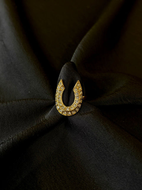 Ernest & Kelly Horseshoe Ring