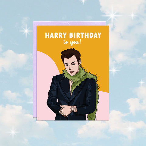 Harry Birthday To You Card