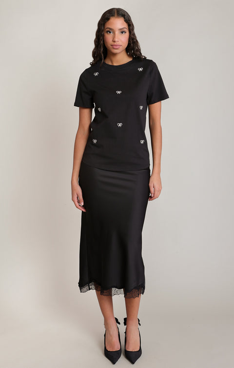Dex Embellished Bow Top