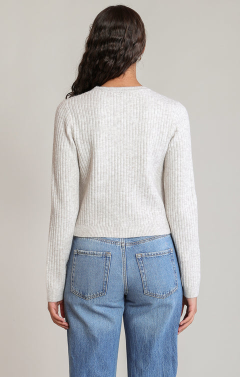 Dex Bow Button Cardigan - Extended Sizing