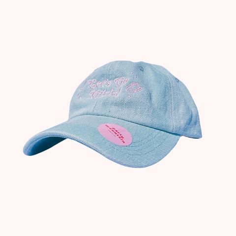 Let's Go Girls Baseball Dad Hat