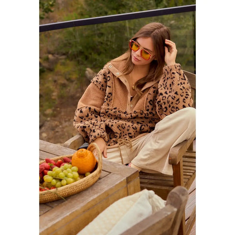 Wild Heart Fleece Pullover