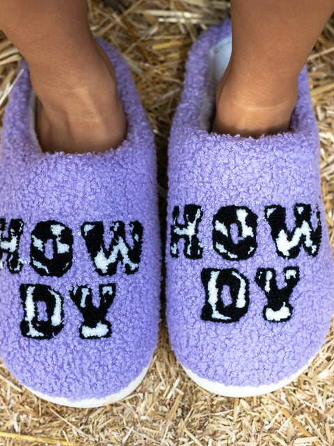 Howdy Indoor/Outdoor Slippers