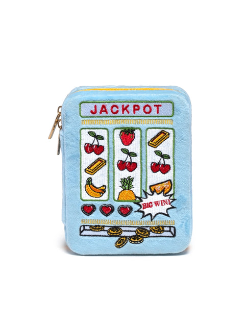 Velvet Jewelry Zip Case- 6 Colours