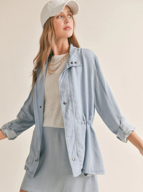 Soft Breeze Chambray Jacket