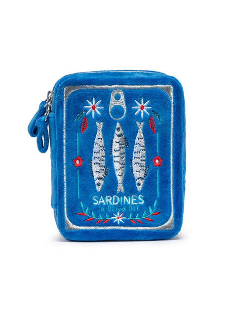 Velvet Jewelry Zip Case- 5 Colours