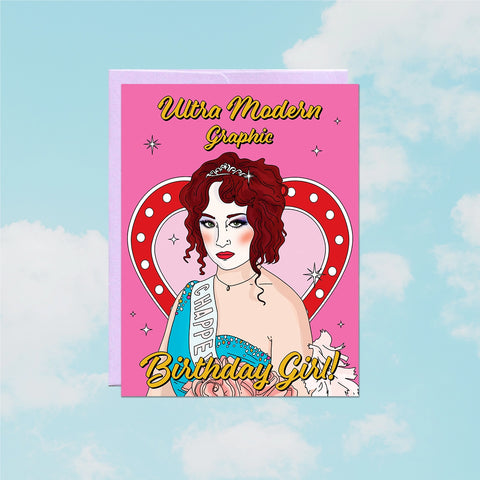 Ultra Modern Birthday Girl | Birthday Card