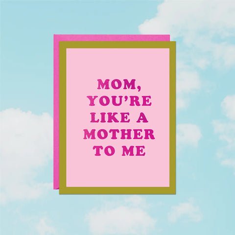 Like A Mother To Me Foil Card | Mother's Day Card