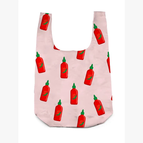 2-in-1 Bag Charm Reusable Shopping Bag- 8 Styles