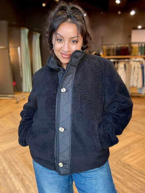 24Colours Teddy Fleece Jacket
