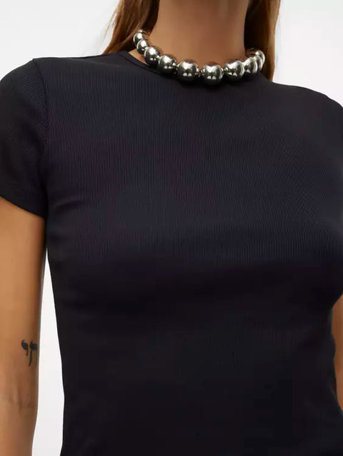 Vero Moda Chloe Short Sleeve Top- 3 Colours