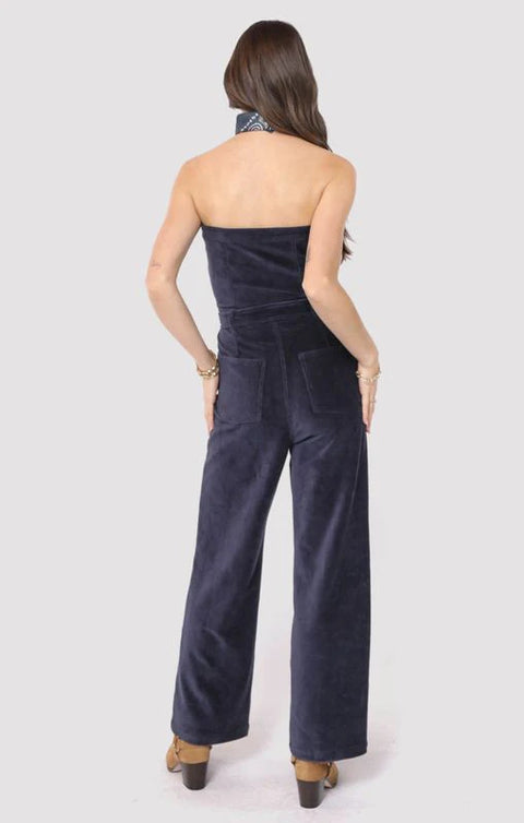 Sadie & Sage Morrison Strapless Belted Jumpsuit