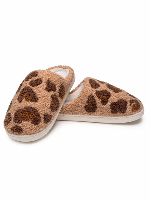 Leopard Indoor/ Outdoor Slippers
