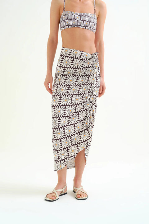 Compania Fantastica Petal Pull Midi Skirt