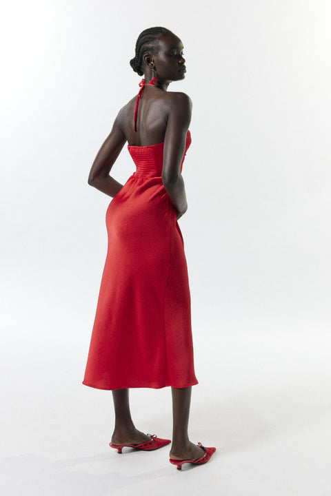 Sonia Halter Midi Dress