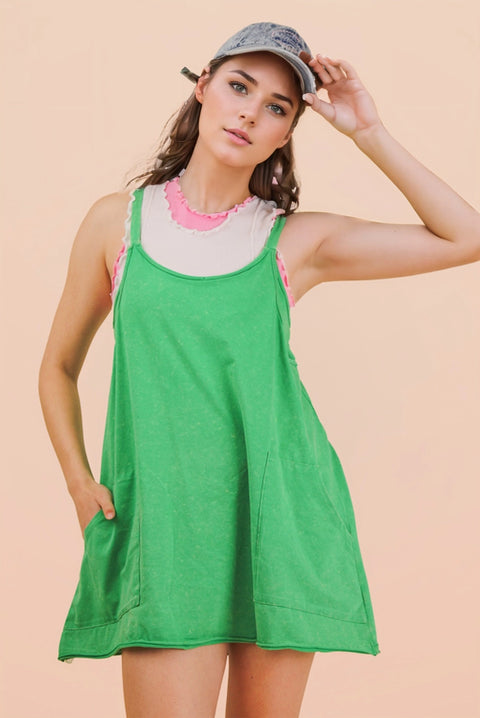 Sure Shot Mini Romper Dress - 4 Colours