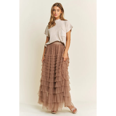 Modern Romance Tulle Maxi Skirt- 3 Colours