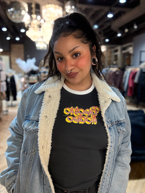 Levi's Graphic Ringer- Rickie Electric Rodeo