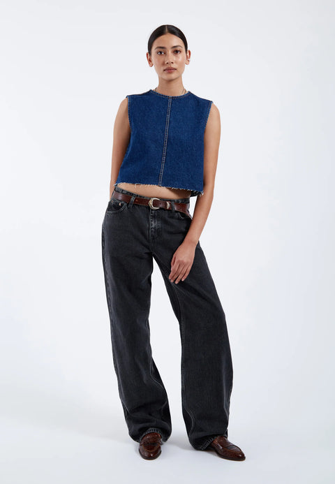 Dr. Denim Erin Top