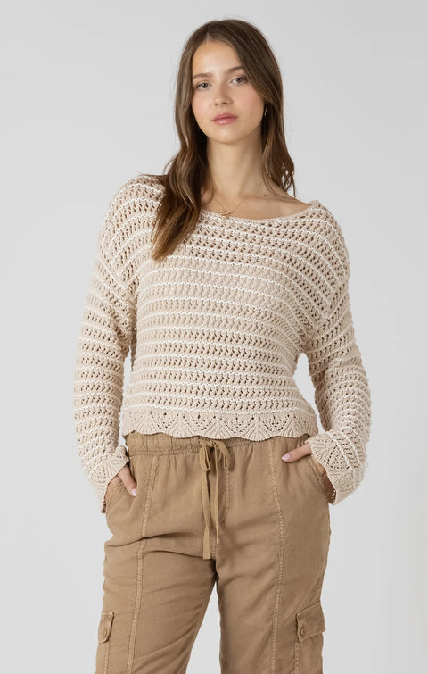 Dex Andie Open Stitch Sweater- 2 Colours