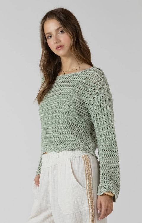 Dex Andie Open Stitch Sweater- 2 Colours
