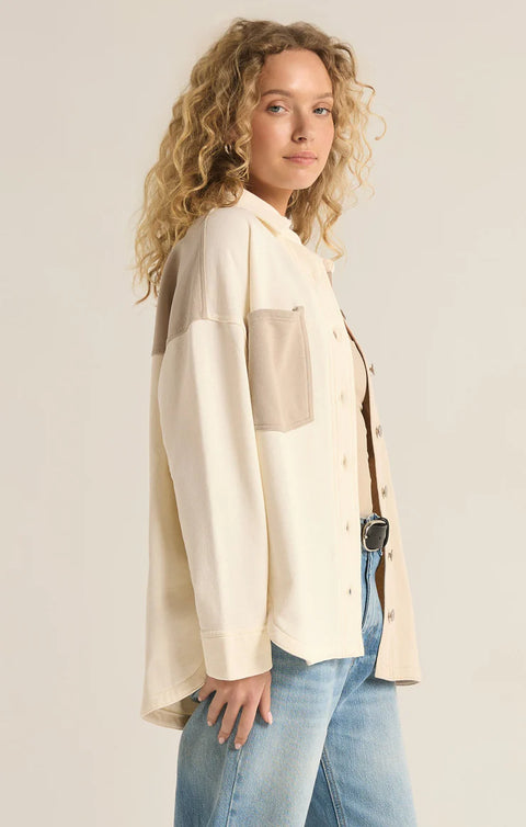 Z Supply All Day Color Block Jacket