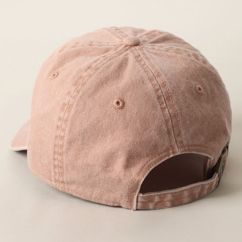 Let's Go For A Walk Embroidered Baseball Cap
