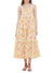 Yellow floral Maxi Dress