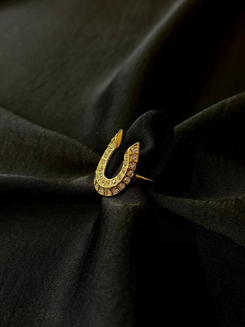 Ernest & Kelly Horseshoe Ring