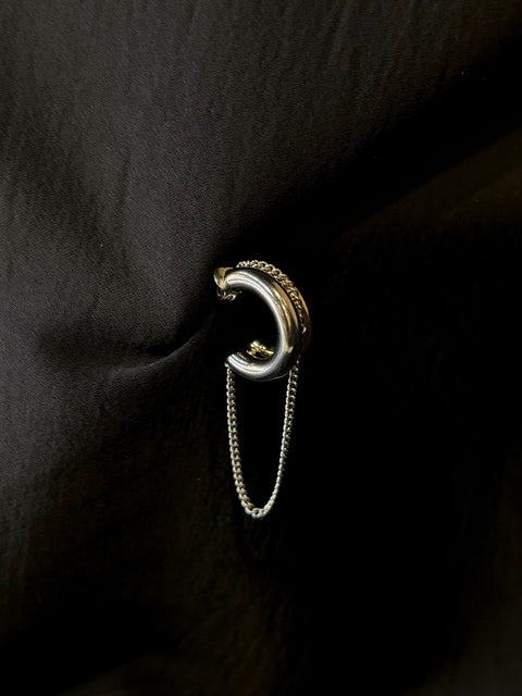 Ernest & Kelly Double Hoop Earrings 2 Colours